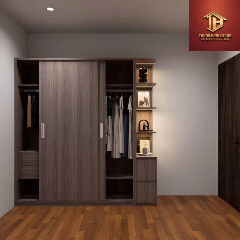 Tủ Quần Áo Cao Cấp Hiện Đại TQ01