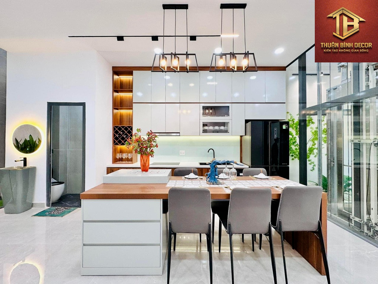 tủ bếp gỗ công nghiệp đà nẵng
